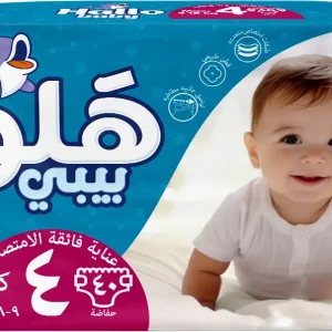حفاضات أطفال مقاس 4 (9-18 كجم)