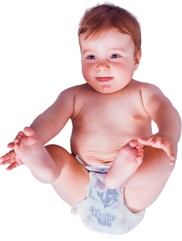 أفضل أنواع الحفاضات للأطفال لا تسبب حساسية ومانعة للتسريب، بجودة عالية.